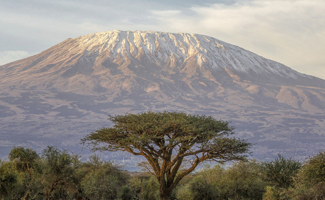 mountain climbing in Africa